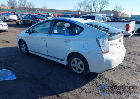 2011 Toyota Prius Two from USA, damaged, VIN JTDKN3DUXB0291974